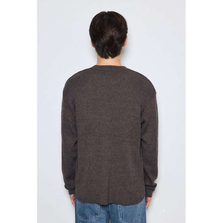 ハニカムクルーネックニットトップス | AZUL BY MOUSSY | 詳細画像29 