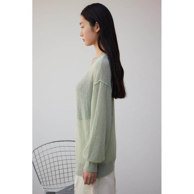 シアーグリッタールーズニット | AZUL BY MOUSSY | 詳細画像29 