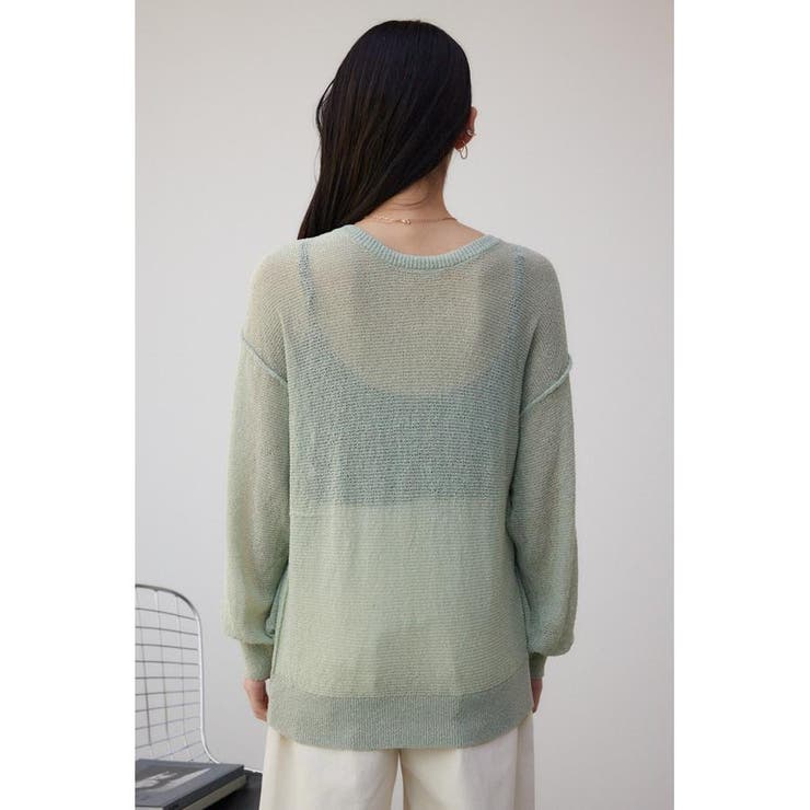 シアーグリッタールーズニット | AZUL BY MOUSSY | 詳細画像30 