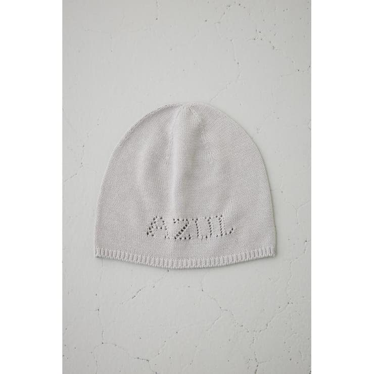 ロゴパンチングニットビーニー | AZUL BY MOUSSY | 詳細画像8 