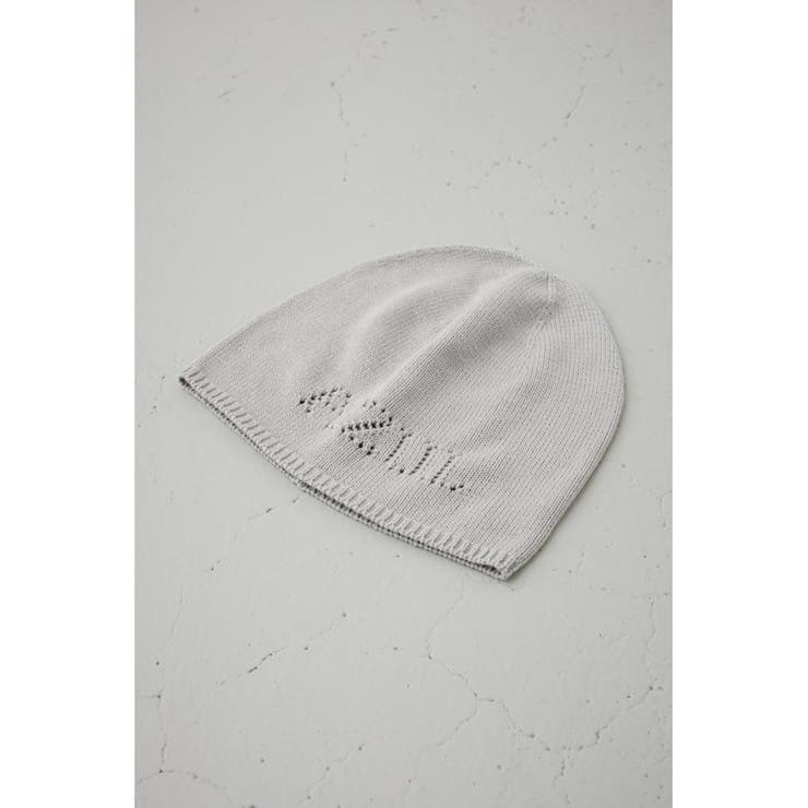 ロゴパンチングニットビーニー | AZUL BY MOUSSY | 詳細画像12 