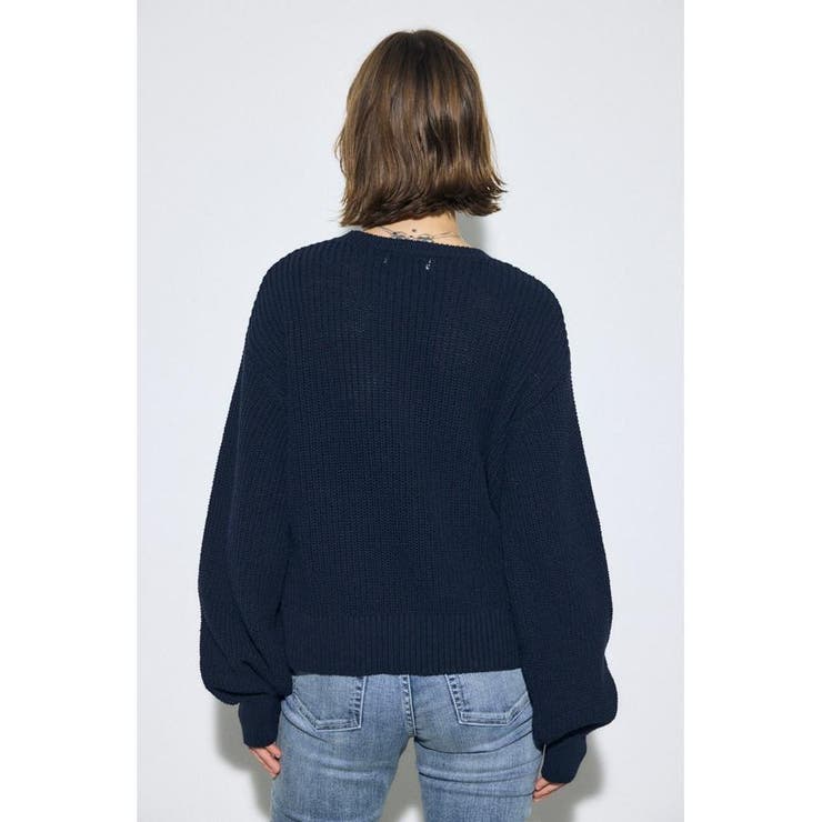 畔編みリラックスニットトップス | AZUL BY MOUSSY | 詳細画像25 