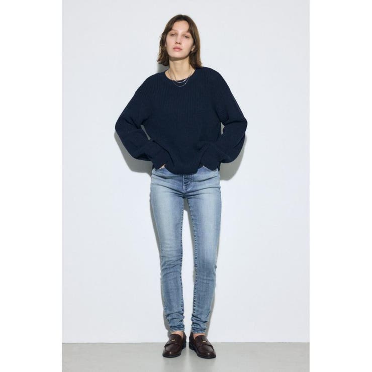 畔編みリラックスニットトップス | AZUL BY MOUSSY | 詳細画像28 