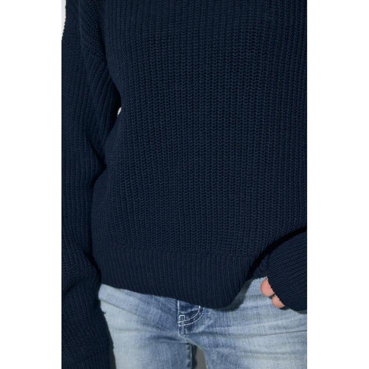 畔編みリラックスニットトップス | AZUL BY MOUSSY | 詳細画像28 