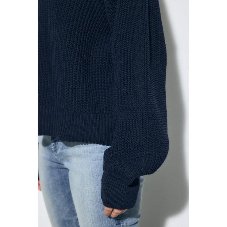 畔編みリラックスニットトップス | AZUL BY MOUSSY | 詳細画像31 