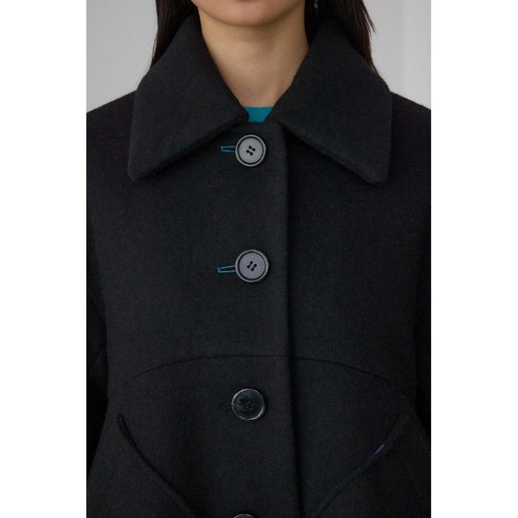 ボリュームスリーブペプラムコート | AZUL BY MOUSSY | 詳細画像10 