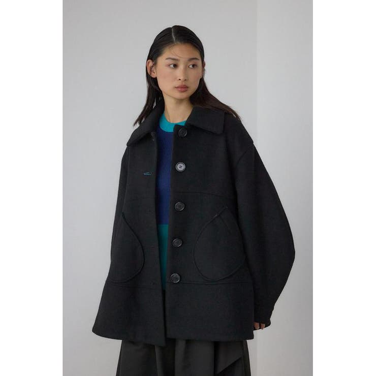 ボリュームスリーブペプラムコート | AZUL BY MOUSSY | 詳細画像5 