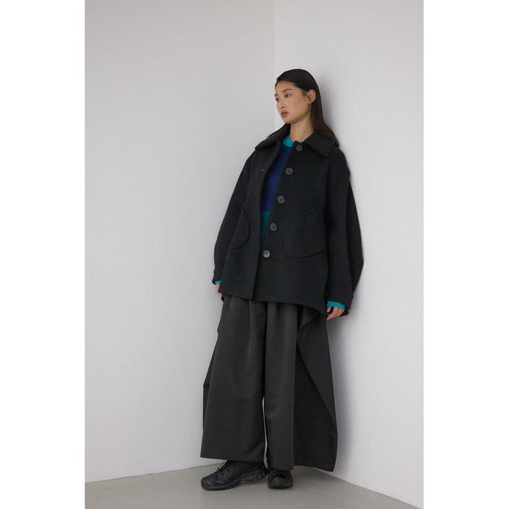 ボリュームスリーブペプラムコート | AZUL BY MOUSSY | 詳細画像6 