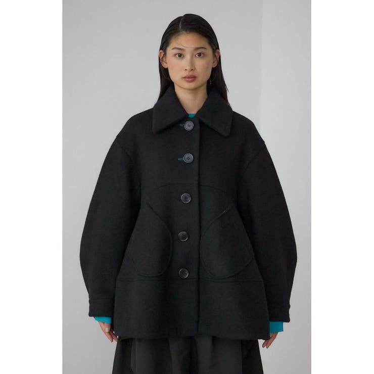 ボリュームスリーブペプラムコート | AZUL BY MOUSSY | 詳細画像7 