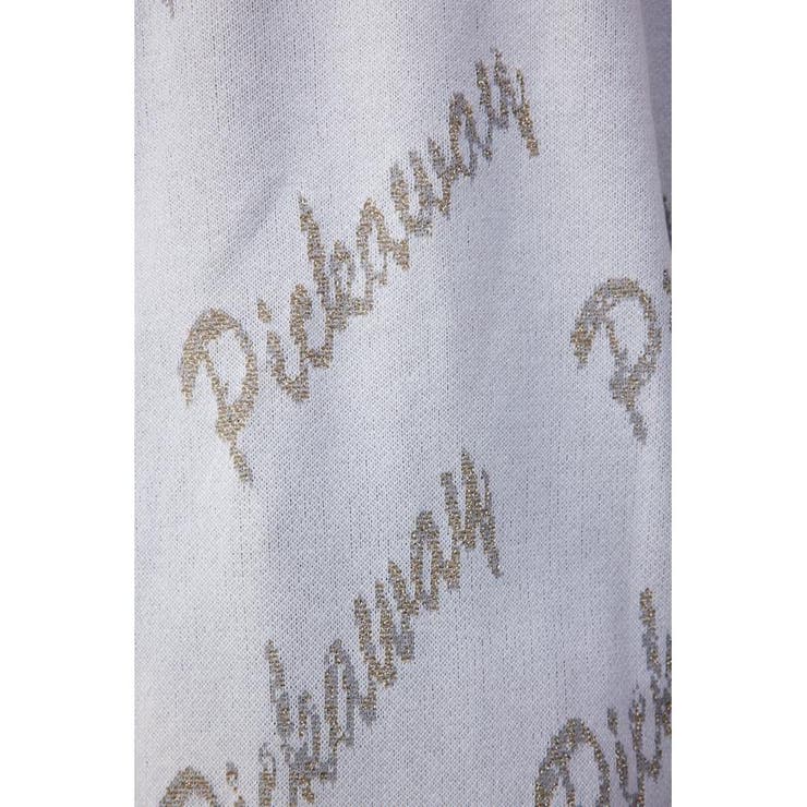 ゴールド総柄半袖ニットトップス | AZUL BY MOUSSY | 詳細画像11 