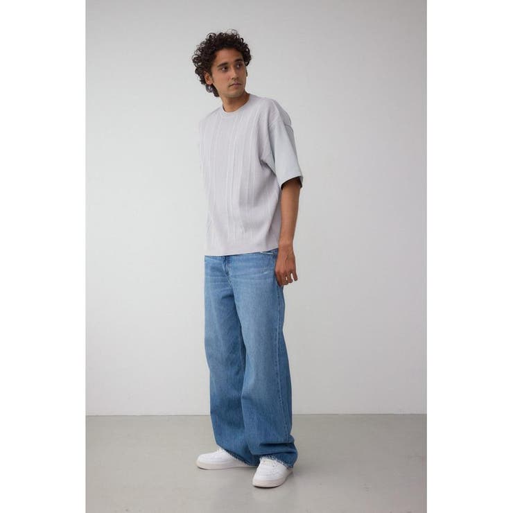 フェイクスウェード切替ニットトップス | AZUL BY MOUSSY | 詳細画像22 