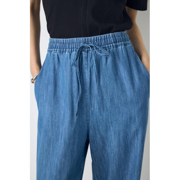 ライトオンスデニムイージーパンツ | AZUL BY MOUSSY | 詳細画像16 