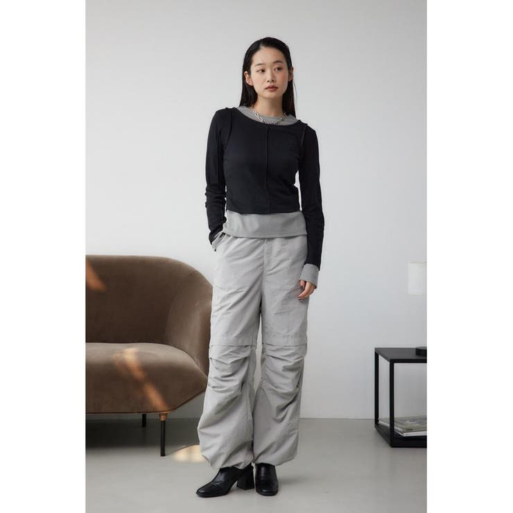 フェイクレイヤードカットロンT | AZUL BY MOUSSY | 詳細画像3 