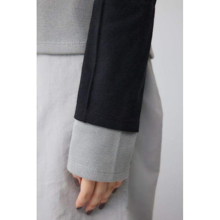 フェイクレイヤードカットロンT | AZUL BY MOUSSY | 詳細画像10 