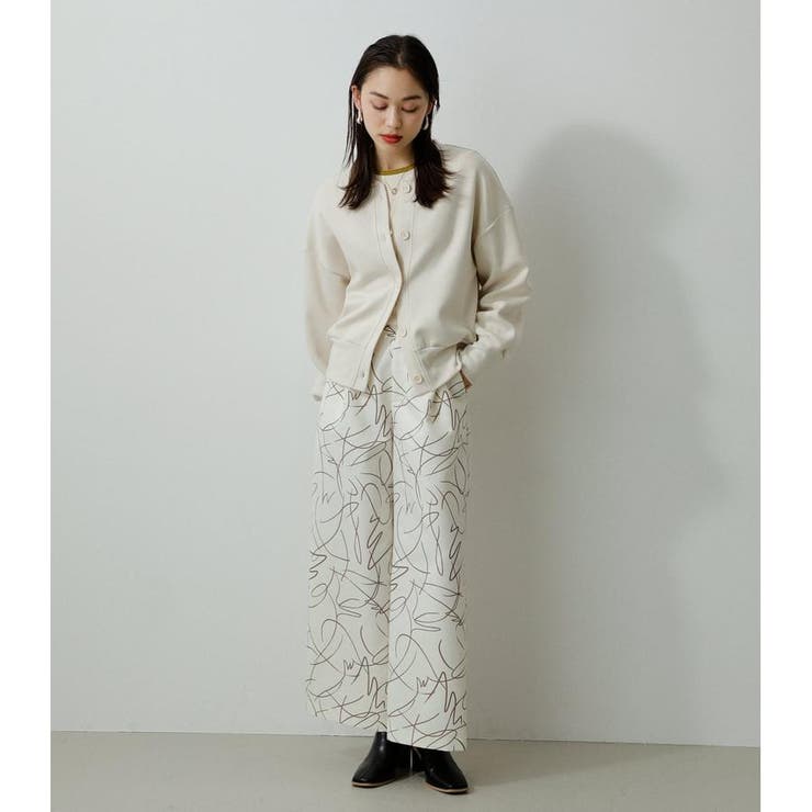 LINE DRAWING PRINT PT | AZUL BY MOUSSY | 詳細画像3 