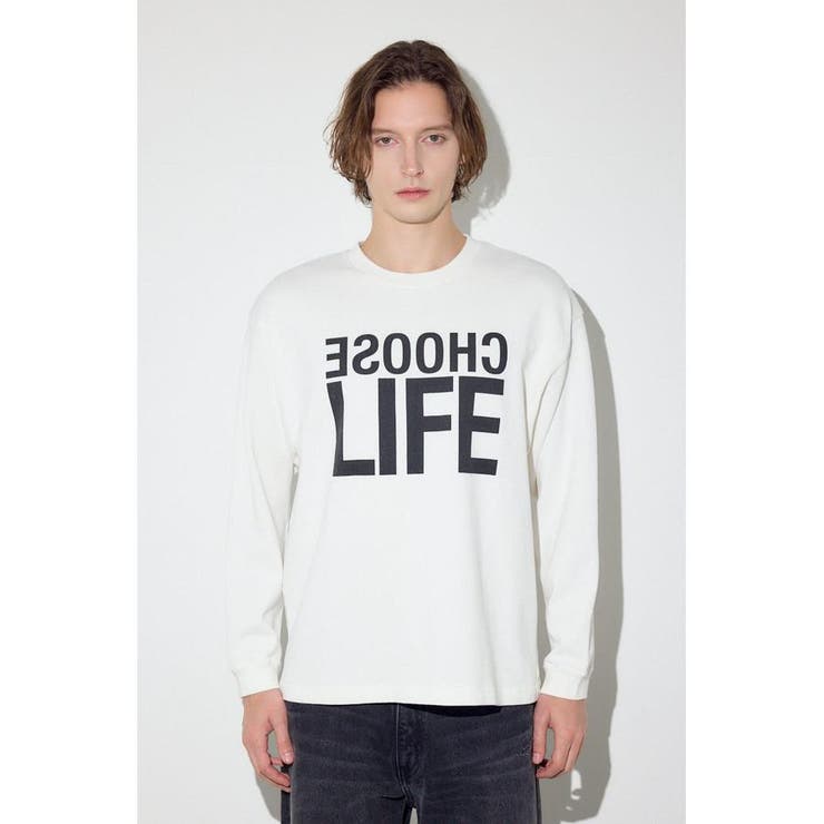 CHOOSE LIFE長袖Tシャツ | AZUL BY MOUSSY | 詳細画像5 