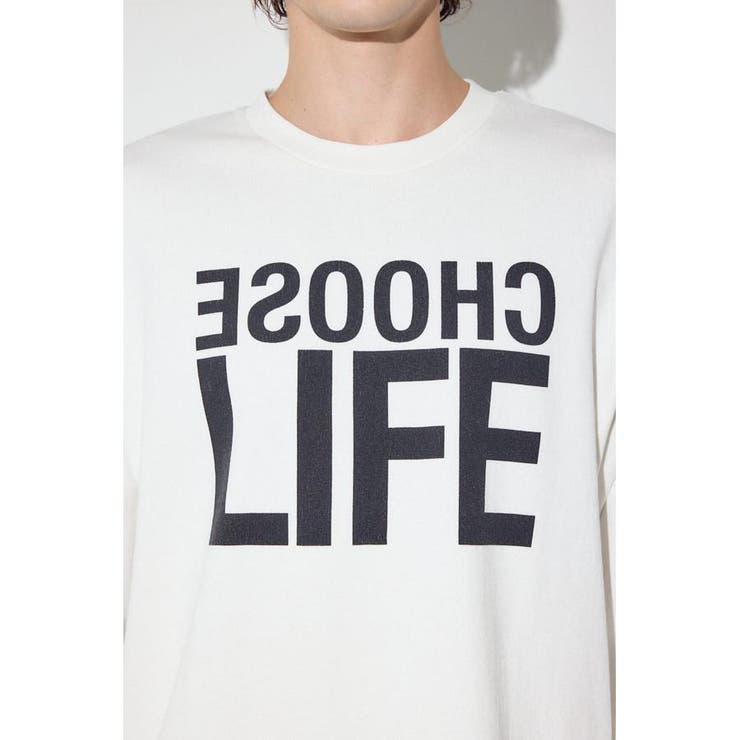 CHOOSE LIFE長袖Tシャツ | AZUL BY MOUSSY | 詳細画像8 