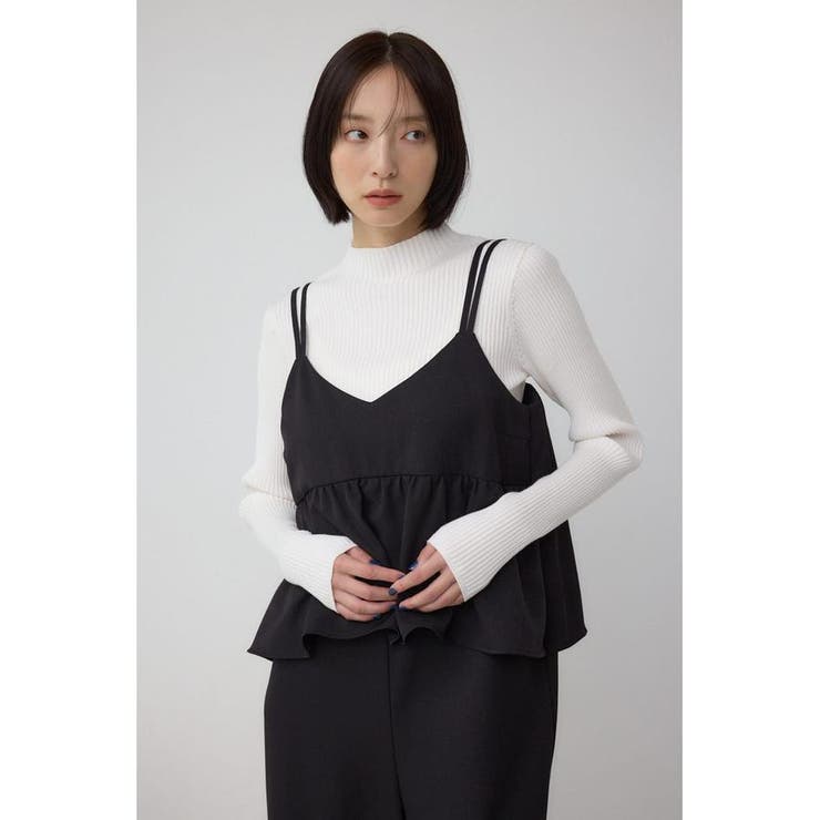 ビスチェレイヤードキャミオールインワン | AZUL BY MOUSSY | 詳細画像2 