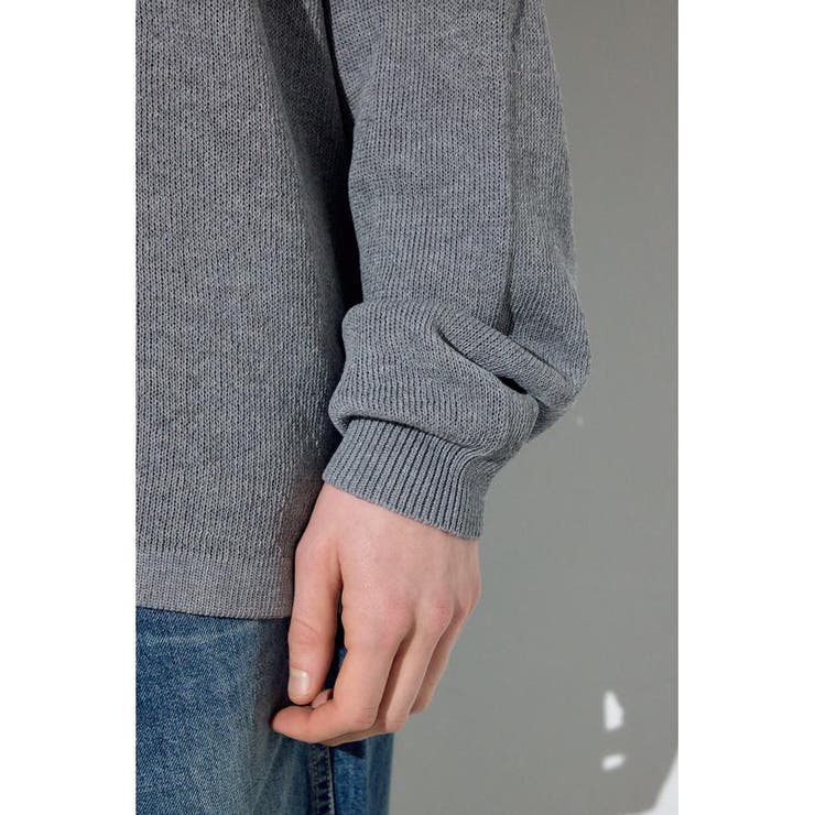 裏配色リネンミックスニットトップス | AZUL BY MOUSSY | 詳細画像33 