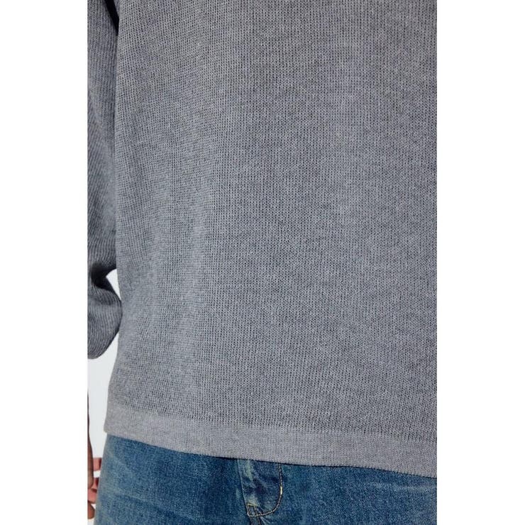 裏配色リネンミックスニットトップス | AZUL BY MOUSSY | 詳細画像34 
