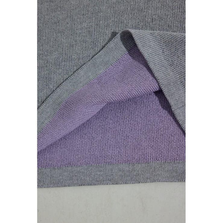 裏配色リネンミックスニットトップス | AZUL BY MOUSSY | 詳細画像35 