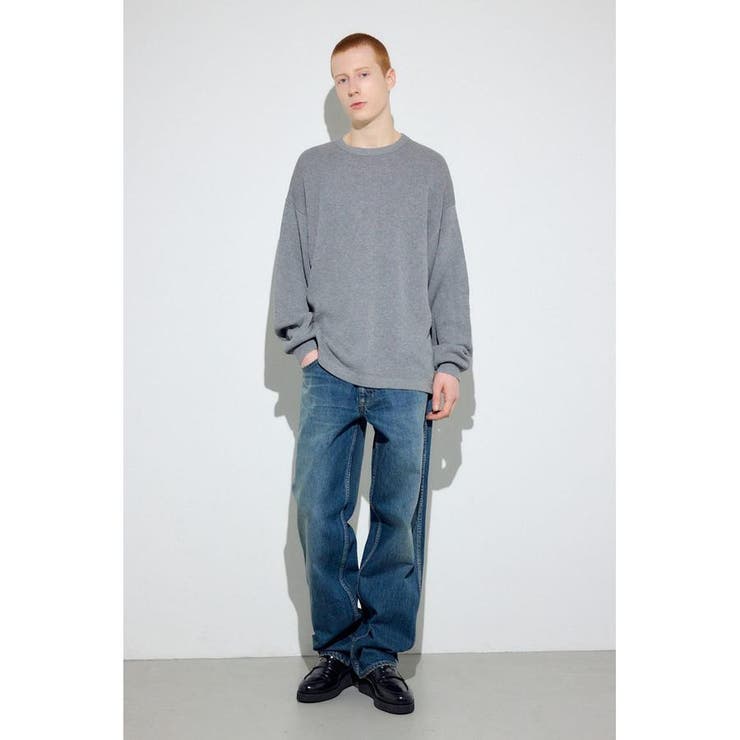 裏配色リネンミックスニットトップス | AZUL BY MOUSSY | 詳細画像24 