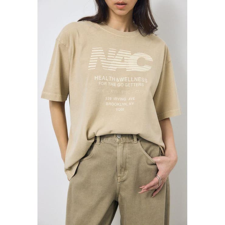 NACピグメントプリントTシャツ | AZUL BY MOUSSY | 詳細画像21 