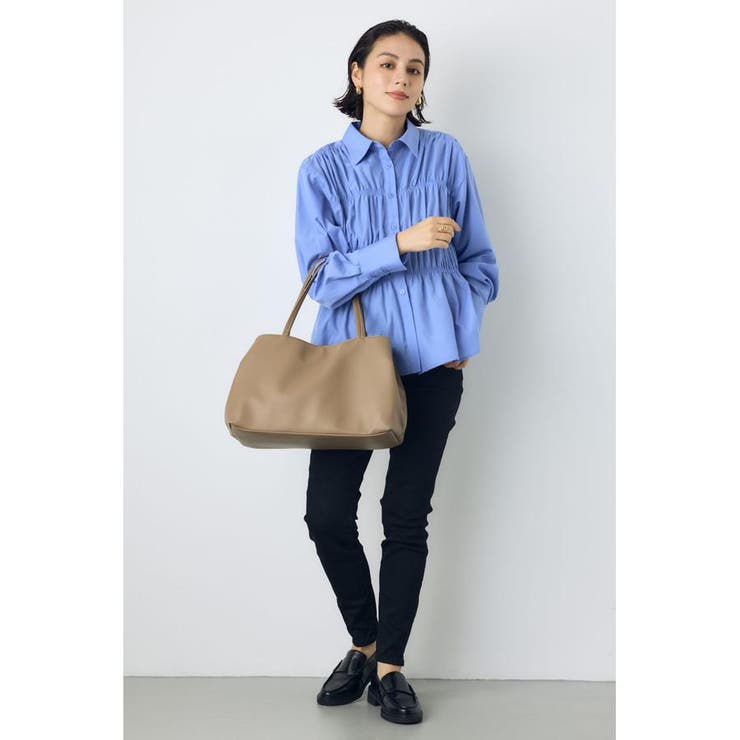 フェイクレザー3ポケットトート | AZUL BY MOUSSY | 詳細画像14 