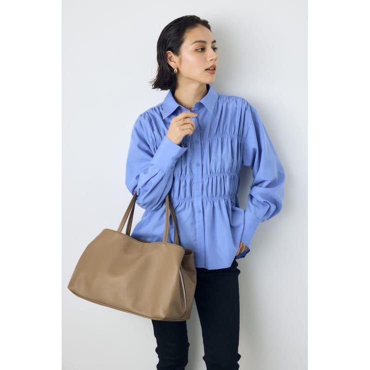 フェイクレザー3ポケットトート | AZUL BY MOUSSY | 詳細画像15 