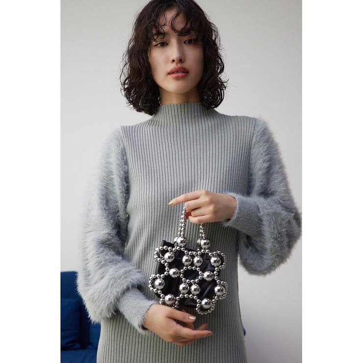 SLV | メタルボールチェーンミニショルダーバッグ | AZUL BY MOUSSY