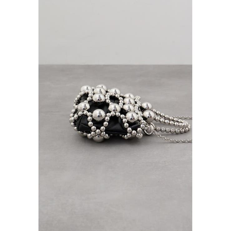 メタルボールチェーンミニショルダーバッグ | AZUL BY MOUSSY | 詳細画像6 