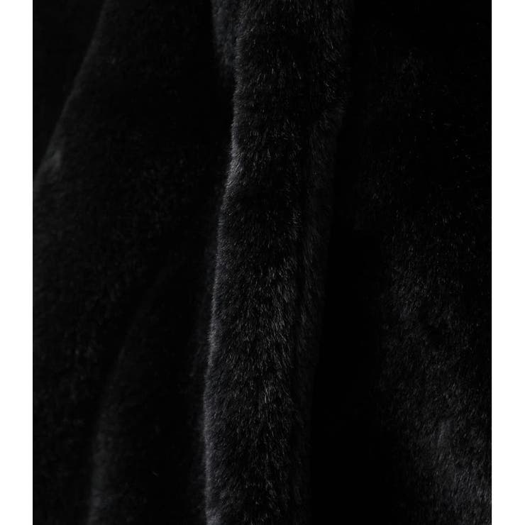 FLUFFY HOODIE SHORT COAT | AZUL BY MOUSSY | 詳細画像20 