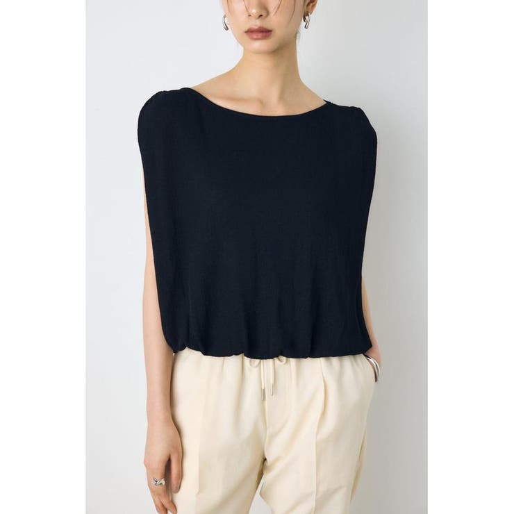 ノースリーブバルーンニットトップス | AZUL BY MOUSSY | 詳細画像3 