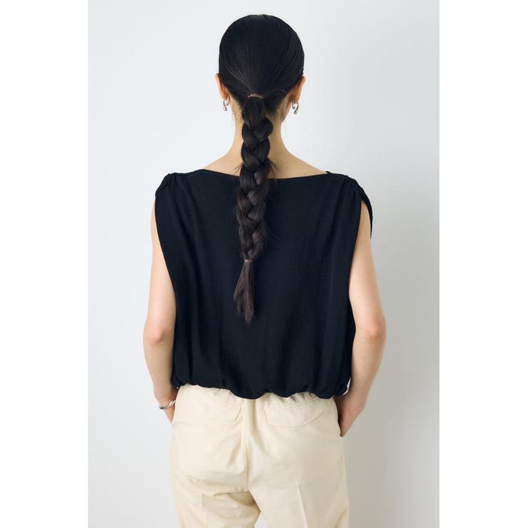 ノースリーブバルーンニットトップス | AZUL BY MOUSSY | 詳細画像4 