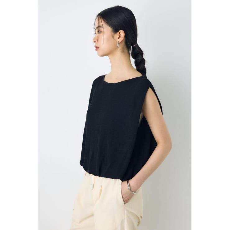 ノースリーブバルーンニットトップス | AZUL BY MOUSSY | 詳細画像5 