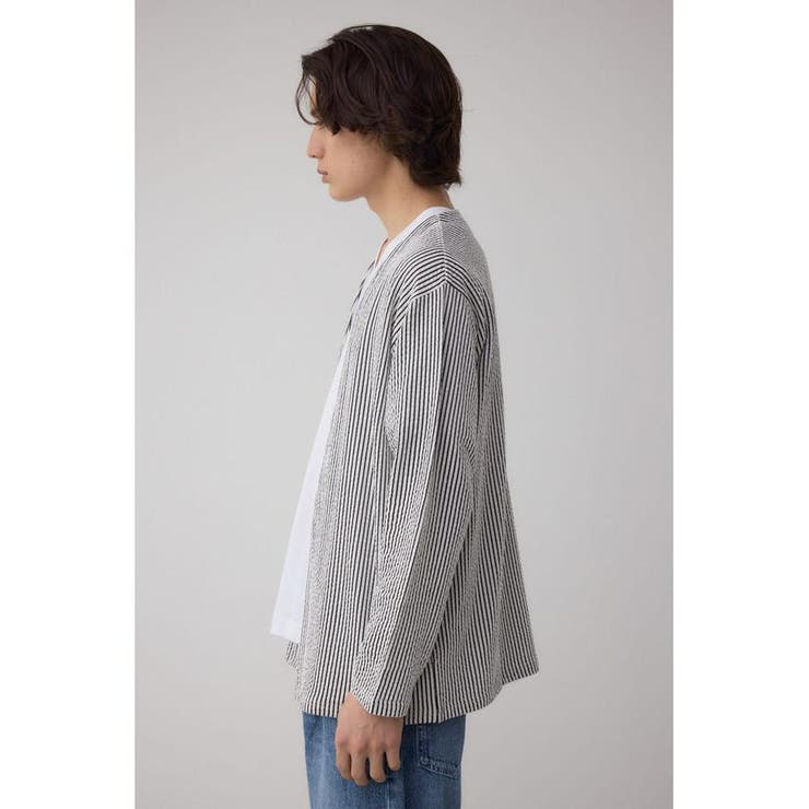 カットストライプトッパー | AZUL BY MOUSSY | 詳細画像6 