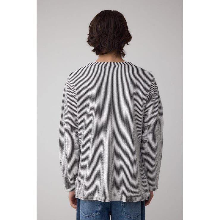 カットストライプトッパー | AZUL BY MOUSSY | 詳細画像7 