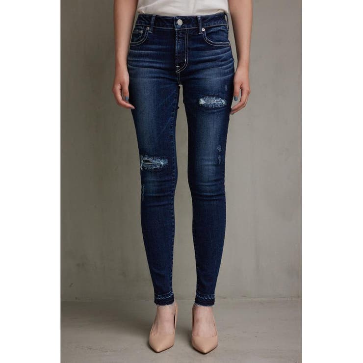 AZUL DENIM/リペアスキニーデニム | AZUL BY MOUSSY | 詳細画像25 