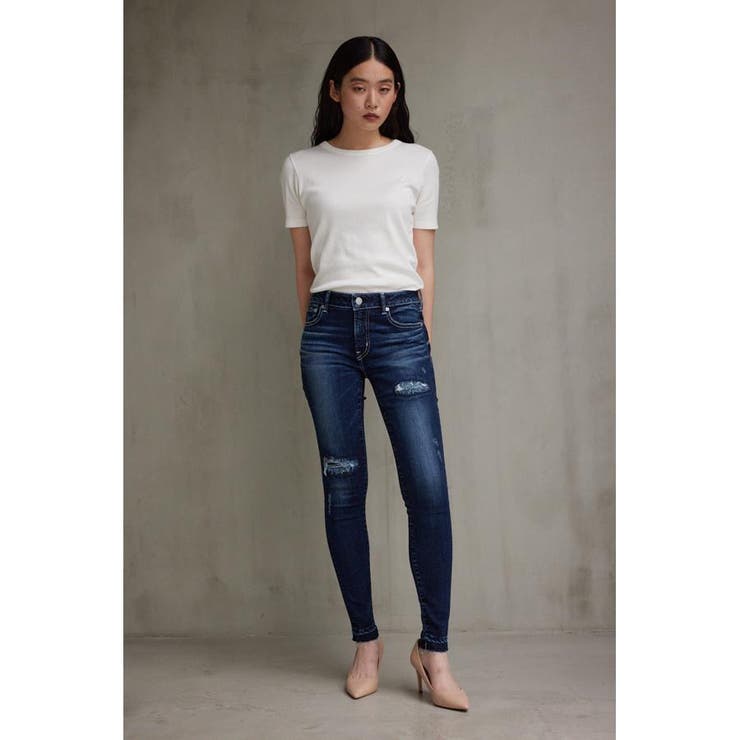 AZUL DENIM/リペアスキニーデニム | AZUL BY MOUSSY | 詳細画像23 