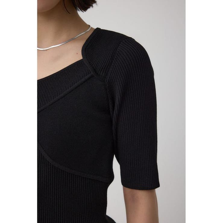 ビスチェレイヤードデザインニット | AZUL BY MOUSSY | 詳細画像18 