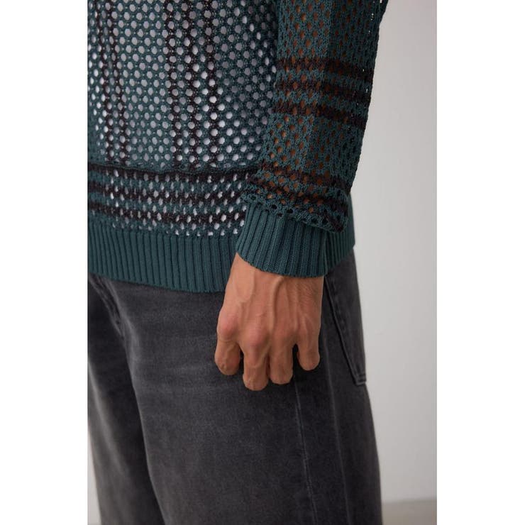 クロシェライクカーディガン | AZUL BY MOUSSY | 詳細画像20 