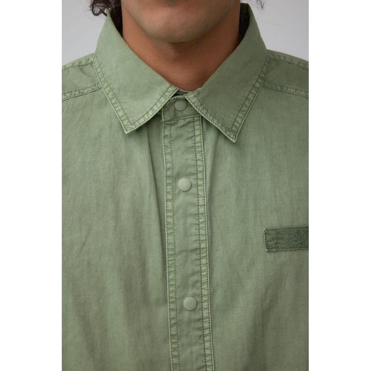 ミリタリーフェイドシャツ | AZUL BY MOUSSY | 詳細画像20 