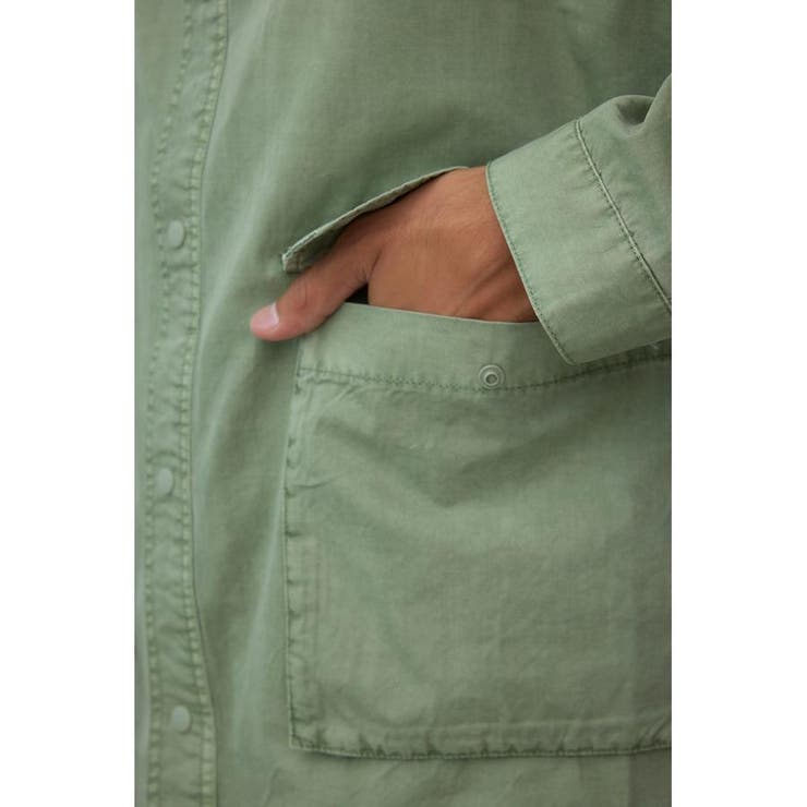 ミリタリーフェイドシャツ | AZUL BY MOUSSY | 詳細画像24 