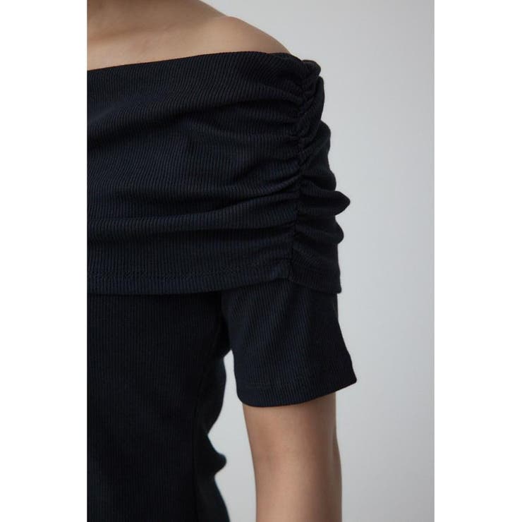 オフショルダーリブトップス | AZUL BY MOUSSY | 詳細画像30 