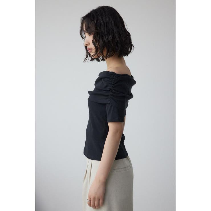 オフショルダーリブトップス | AZUL BY MOUSSY | 詳細画像26 