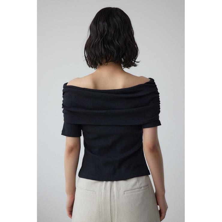 オフショルダーリブトップス | AZUL BY MOUSSY | 詳細画像26 