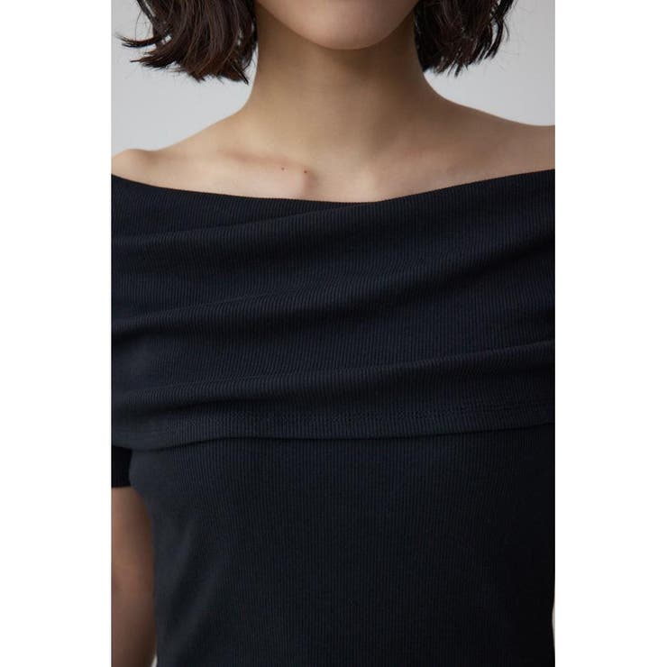 オフショルダーリブトップス | AZUL BY MOUSSY | 詳細画像27 