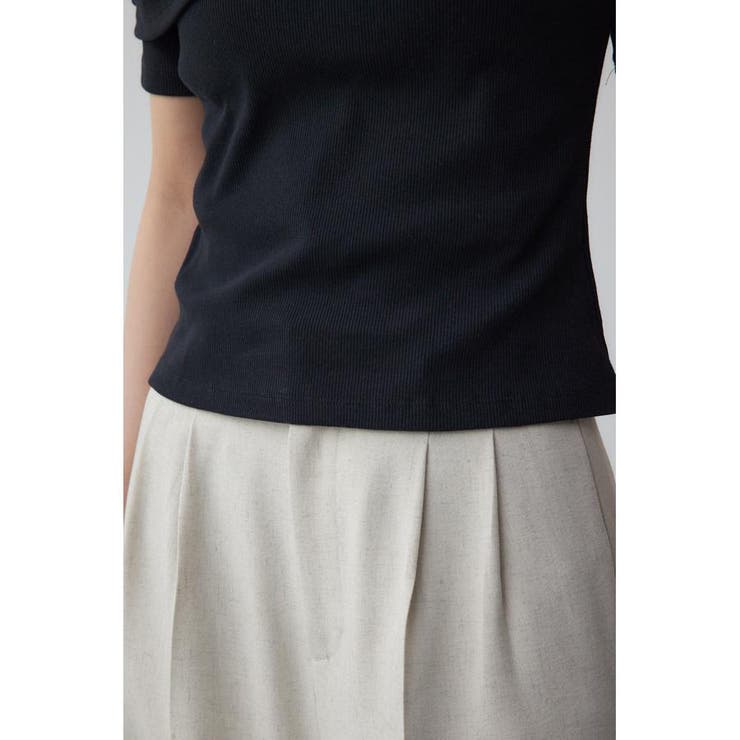 オフショルダーリブトップス | AZUL BY MOUSSY | 詳細画像30 