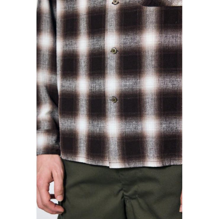 フレンチリネンオンブレーチェックシャツ | AZUL BY MOUSSY | 詳細画像33 