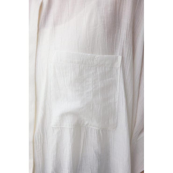 C/T冷感 裾ドロストドルマンルーズシャツ | AZUL BY MOUSSY | 詳細画像9 